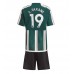 Manchester United Raphael Varane #19 Babykleding Uitshirt Kinderen 2023-24 Korte Mouwen (+ korte broeken)